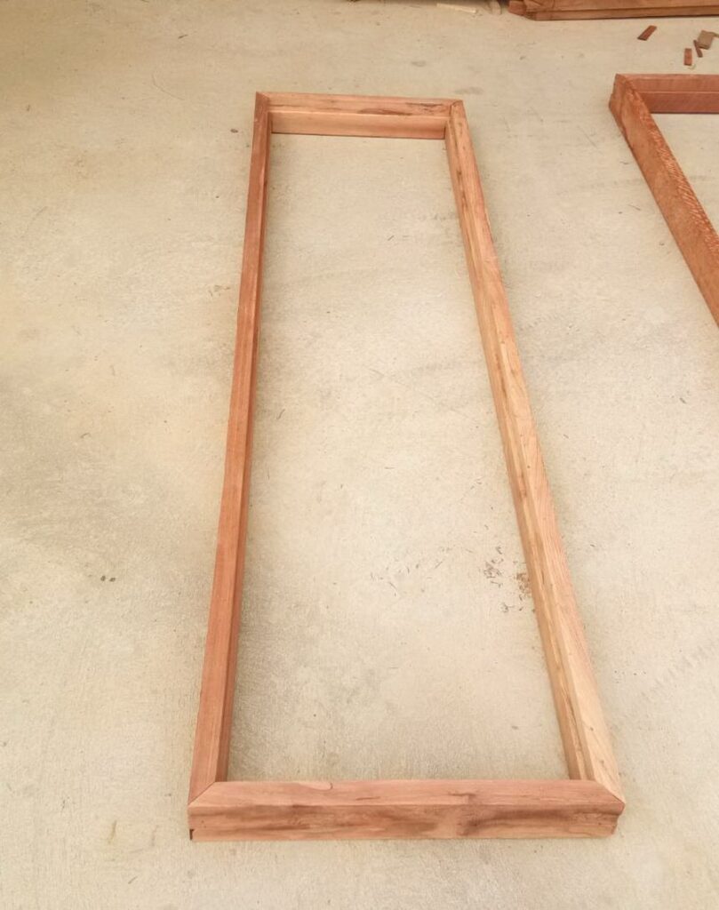 วงกบไม้เนื้อแข็ง หน้าต่าง 1 บาน