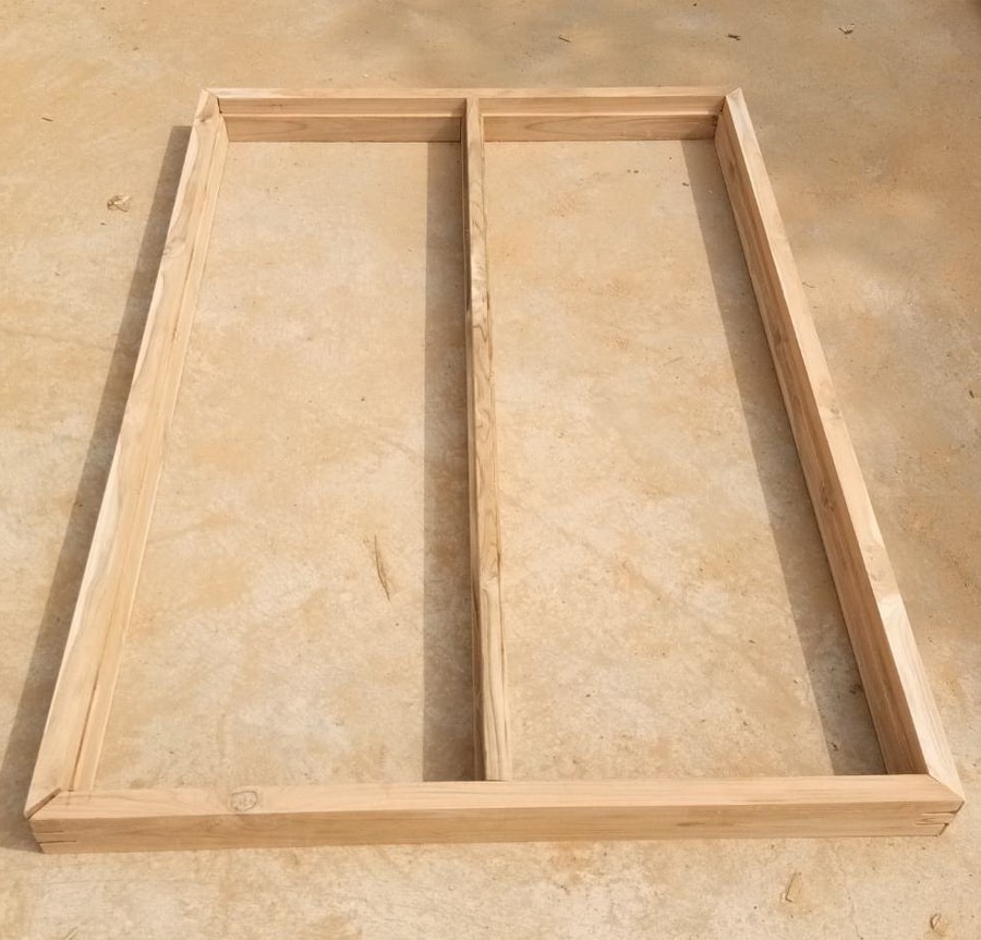 วงกบไม้ 2 ช่อง